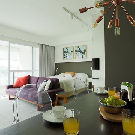 Studio Brooklin Premium Com Piscina Aquecida Leilighet São Paulo Eksteriør bilde