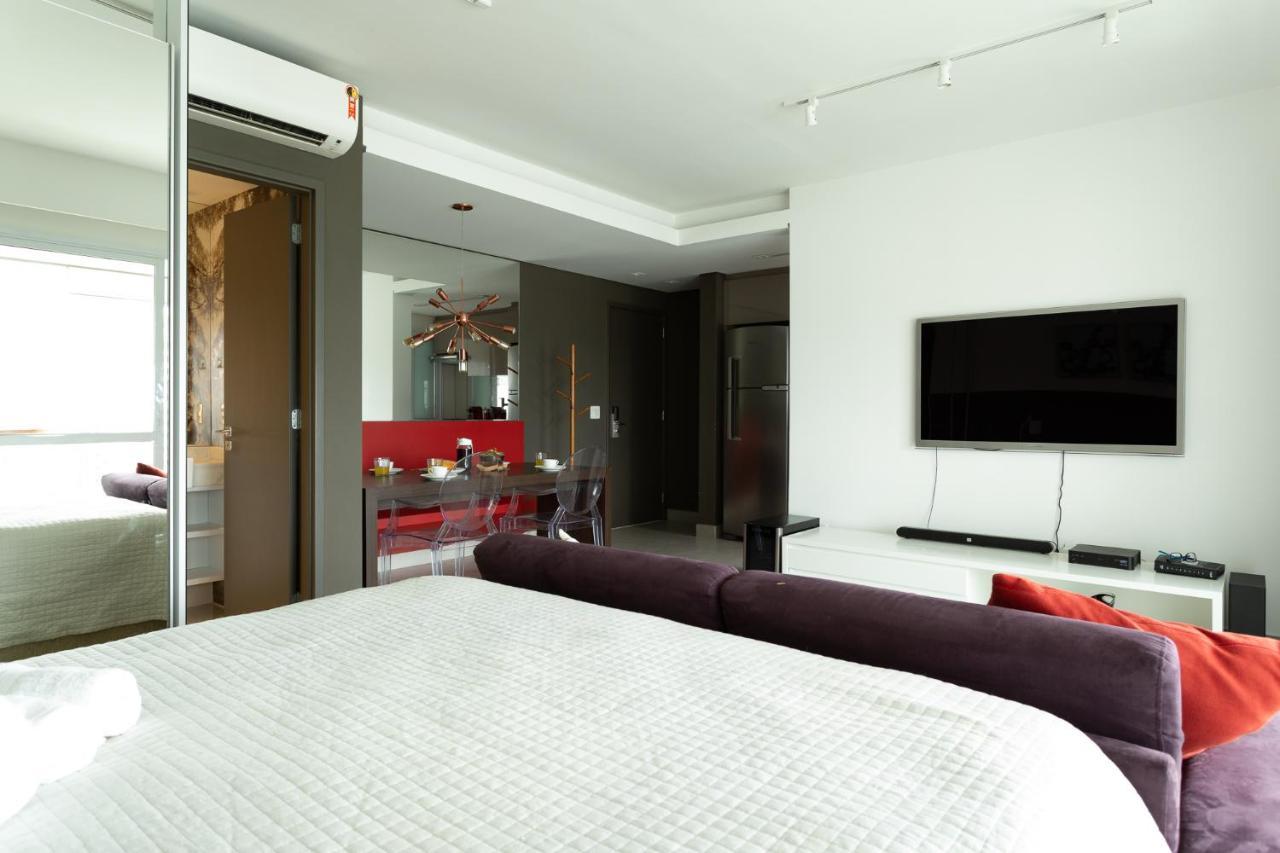 Studio Brooklin Premium Com Piscina Aquecida Leilighet São Paulo Eksteriør bilde
