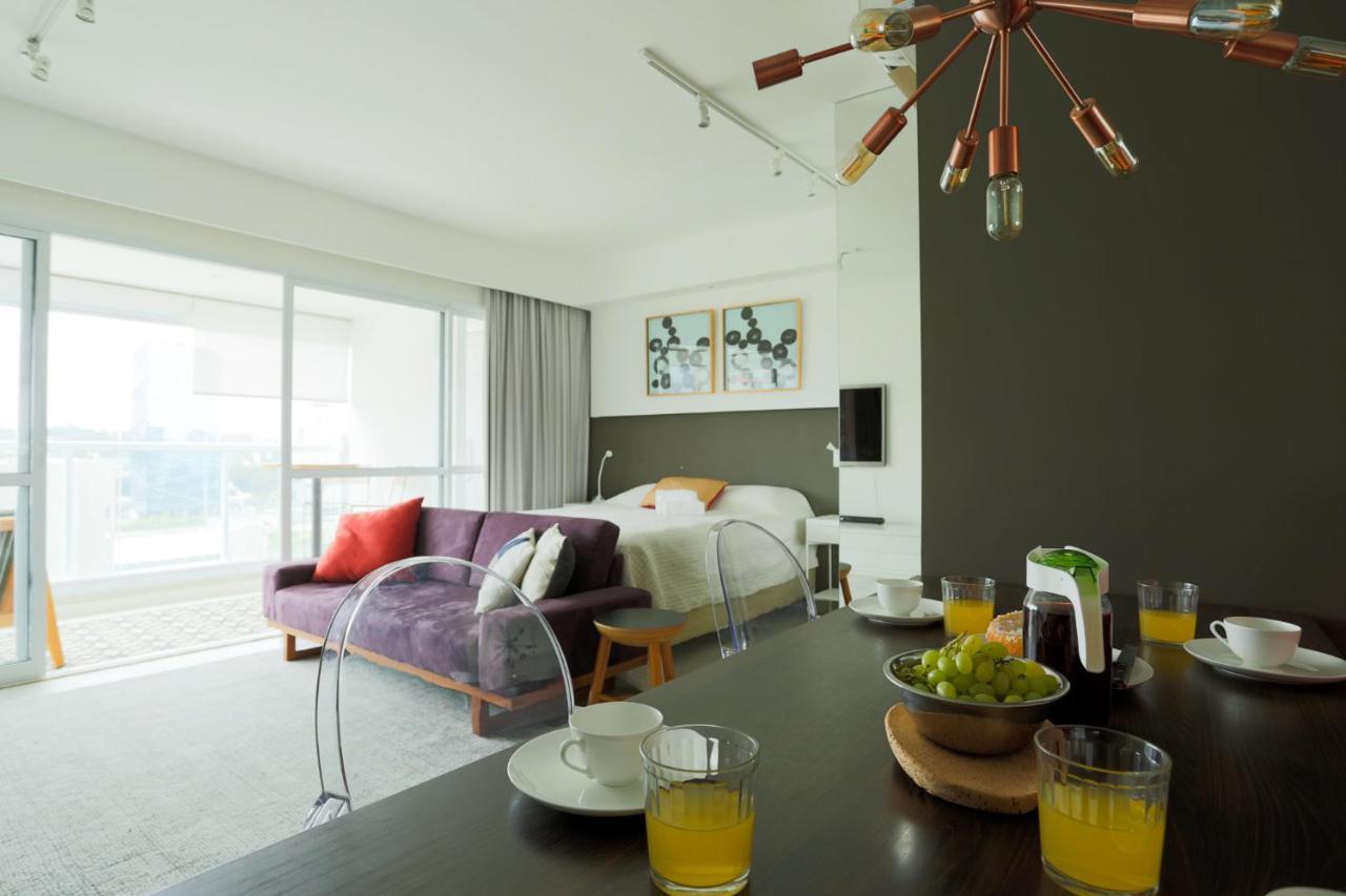 Studio Brooklin Premium Com Piscina Aquecida Leilighet São Paulo Eksteriør bilde
