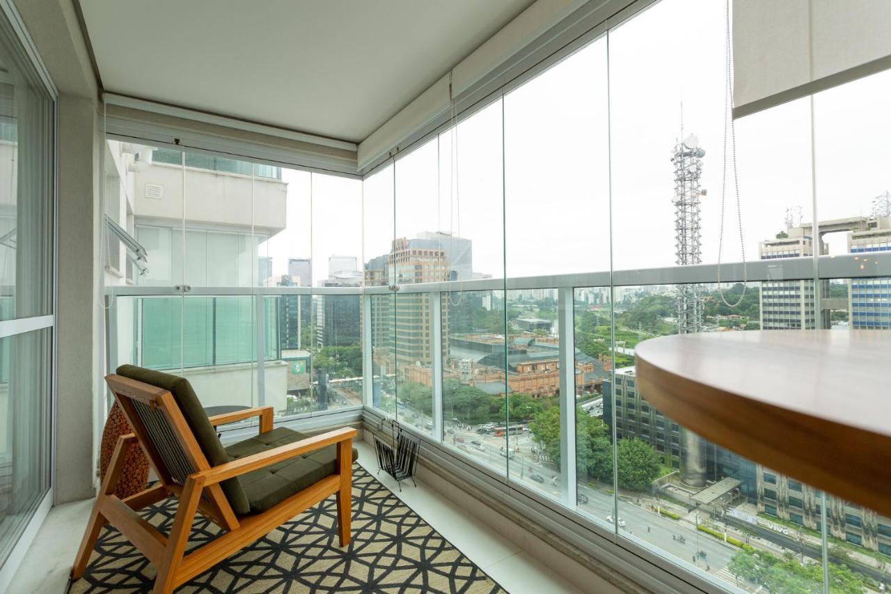 Studio Brooklin Premium Com Piscina Aquecida Leilighet São Paulo Eksteriør bilde