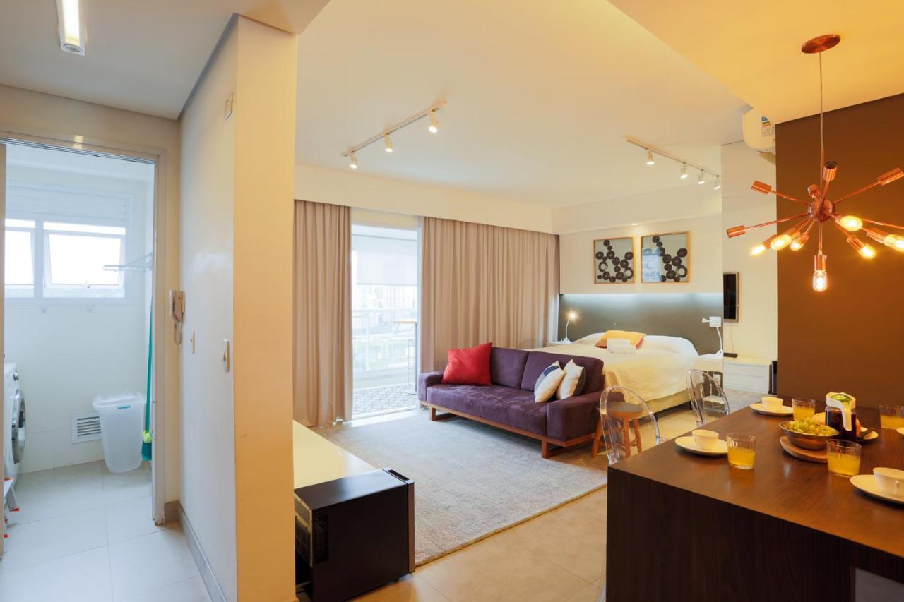 Studio Brooklin Premium Com Piscina Aquecida Leilighet São Paulo Eksteriør bilde