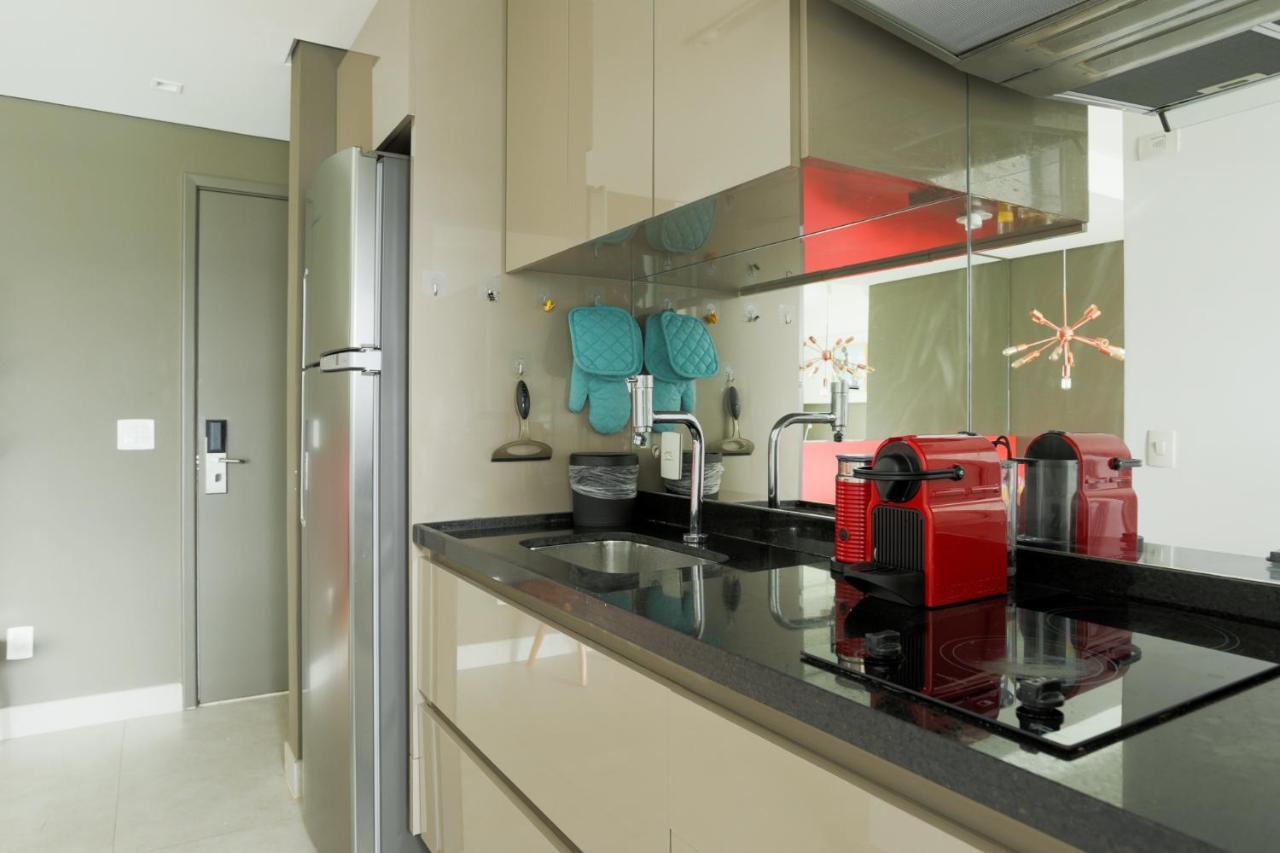 Studio Brooklin Premium Com Piscina Aquecida Leilighet São Paulo Eksteriør bilde