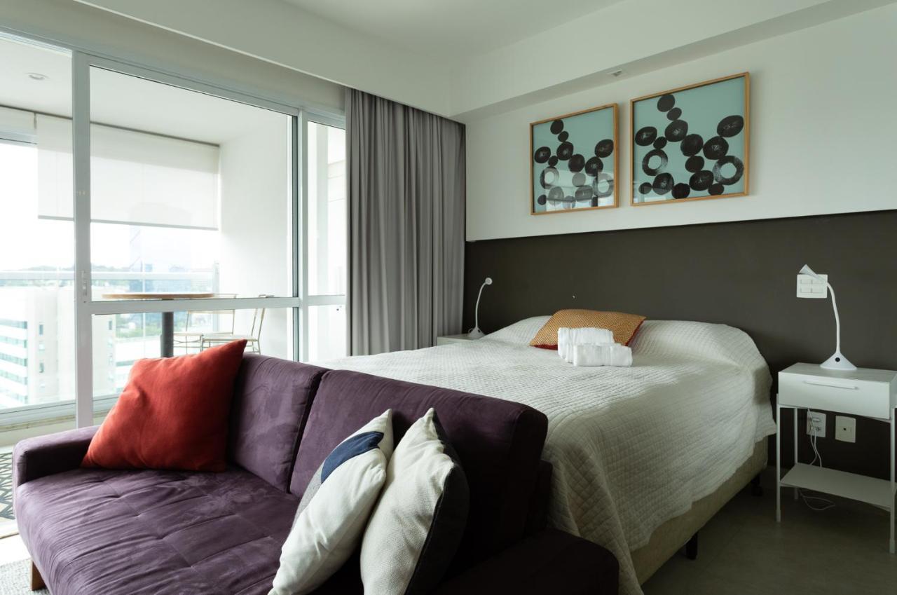 Studio Brooklin Premium Com Piscina Aquecida Leilighet São Paulo Eksteriør bilde