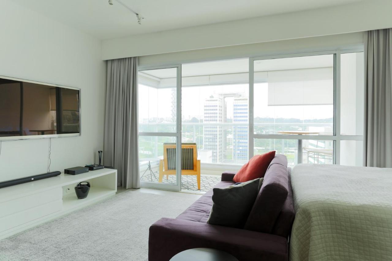 Studio Brooklin Premium Com Piscina Aquecida Leilighet São Paulo Eksteriør bilde
